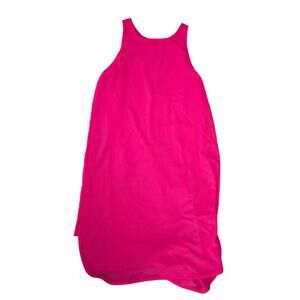 Hot Pink Sleeveless Tobi Lined Shift Dress Size Small